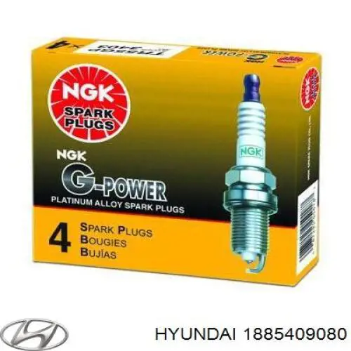 Свічки запалювання 1885409080 Hyundai/Kia