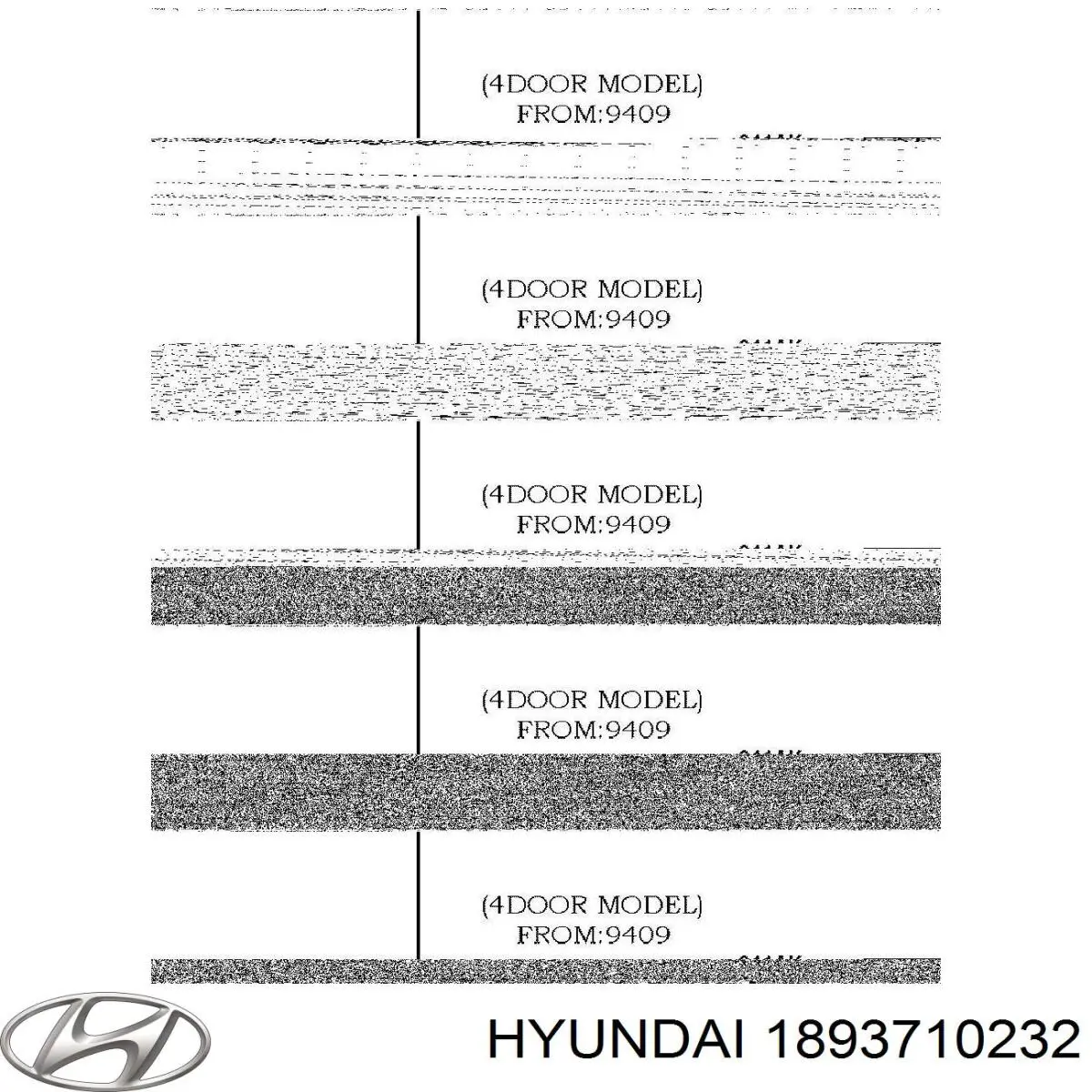 Купити 1893710232 Hyundai/Kia 