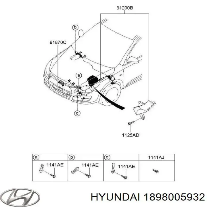 Запобіжник Hyundai/Kia 1898005932 ціна, від 5.84 USD