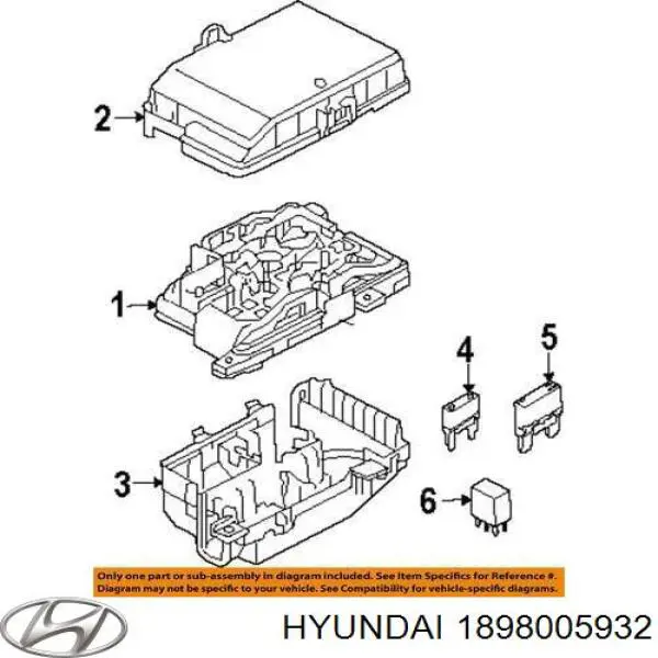  1898005932 Hyundai/Kia