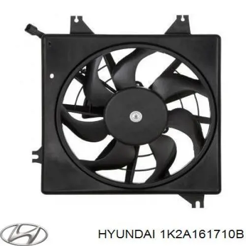 Купити PXNBB030 Parts-Mall Дифузор радіатора кондиціонера, в зборі з крильчаткою і двигуном