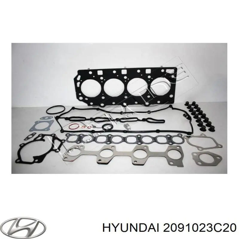 Комплект прокладок двигуна, повний Hyundai/Kia 2091023C20 ціна, від 235.85 USD