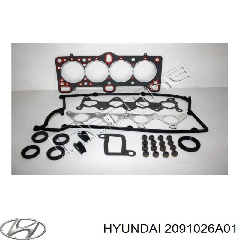 Комплект прокладок двигуна, повний Hyundai/Kia 2091026A01 ціна, від 45.61 USD