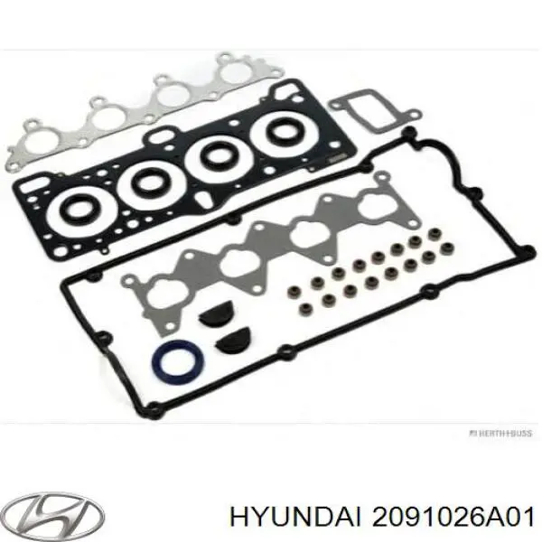 2091026A01 Hyundai/Kia Набір прокладок двигуна