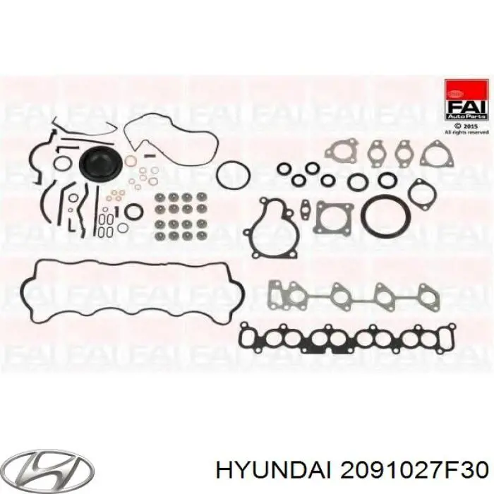 2091027F30 Hyundai/Kia комплект прокладок двигуна, повний