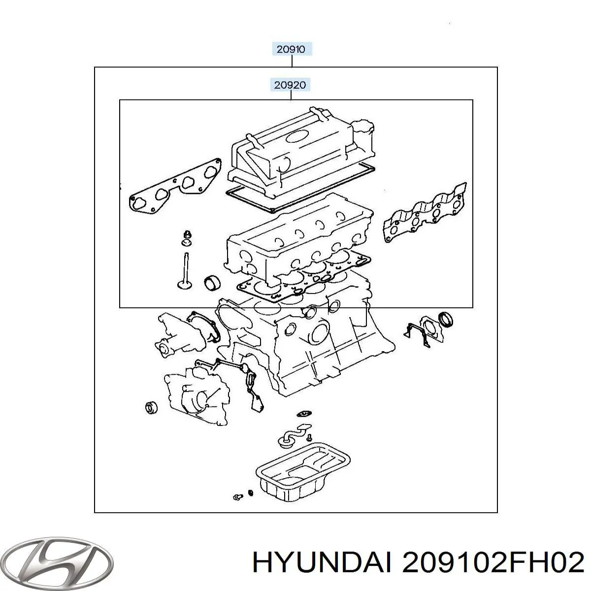  209102FH02 Hyundai/Kia