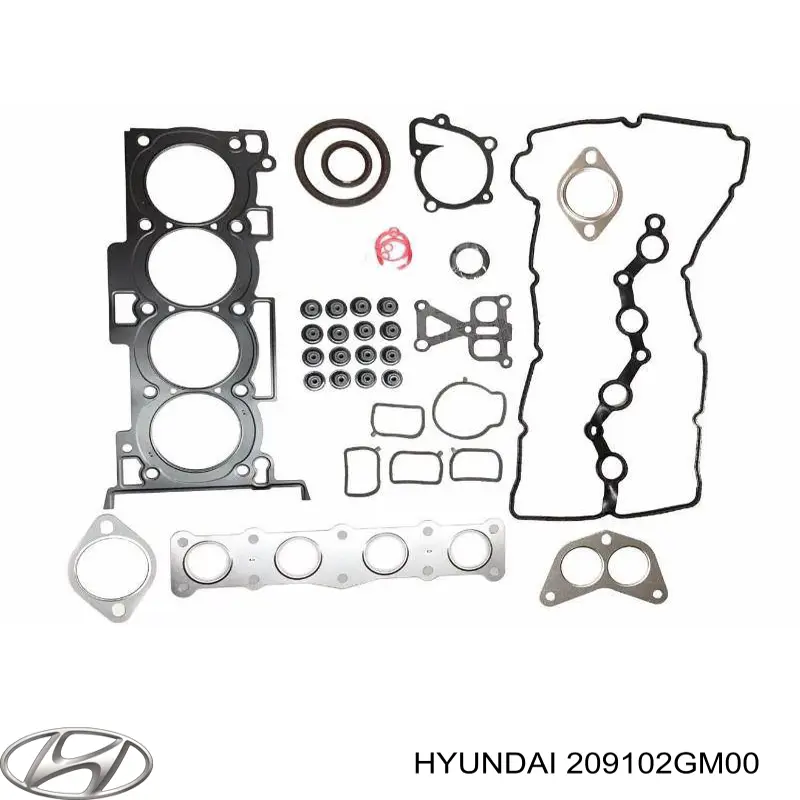 Комплект прокладок двигуна, повний Hyundai Azera (HG) (Хендай Азера)