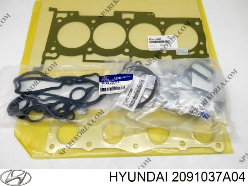Купити 2091037A04 Hyundai/Kia Комплект прокладок