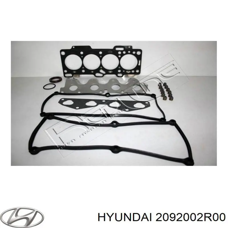 Комплект прокладок двигуна, верхній 2092002R00 HYUNDAI