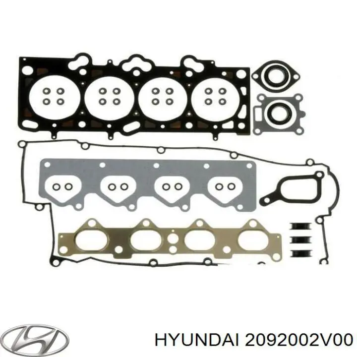 Комплект прокладок двигуна, верхній Hyundai/Kia 2092002V00 ціна, від 61.98 USD
