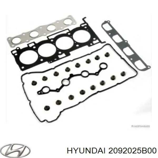 Комплект прокладок двигуна, верхній Hyundai Sonata (NF) (Хендай Соната)