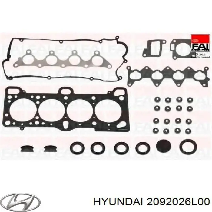 Купити 2092026L00 Hyundai/Kia Комплект прокладок двигуна, верхній
