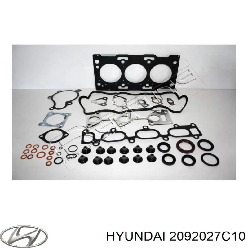 Комплект прокладок двигуна, верхній Hyundai Matrix (FC) (Хендай Матрікс)