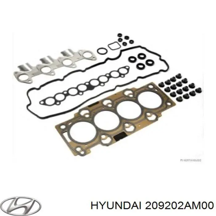 Купити 209202AM00 Hyundai/Kia Комплект прокладок двигуна, верхній