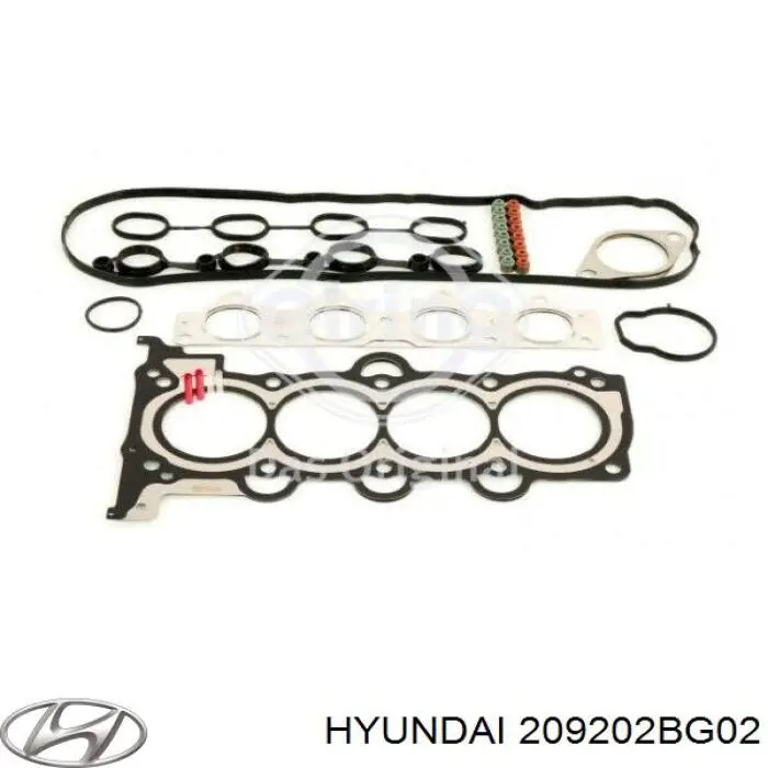 209202BG02 Hyundai/Kia Комплект прокладок двигуна, верхній