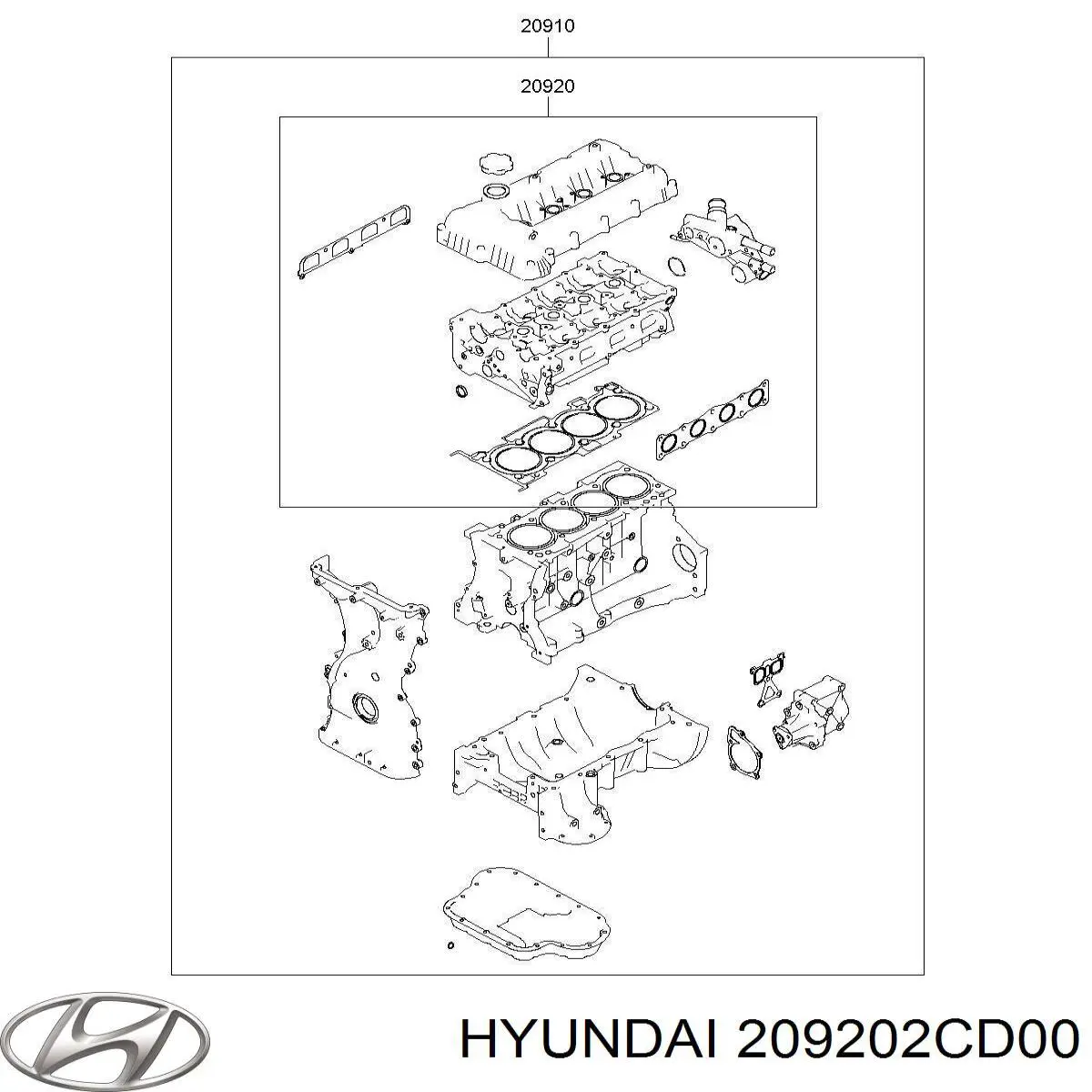  209202CD00 Hyundai/Kia