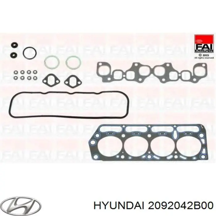 Комплект прокладок двигуна Hyundai/Kia 2092042B00