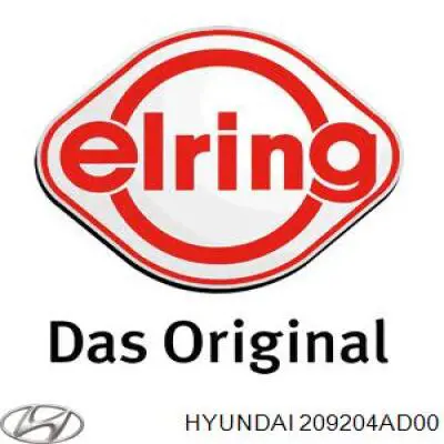 508190 Elring комплект прокладок двигуна, верхній