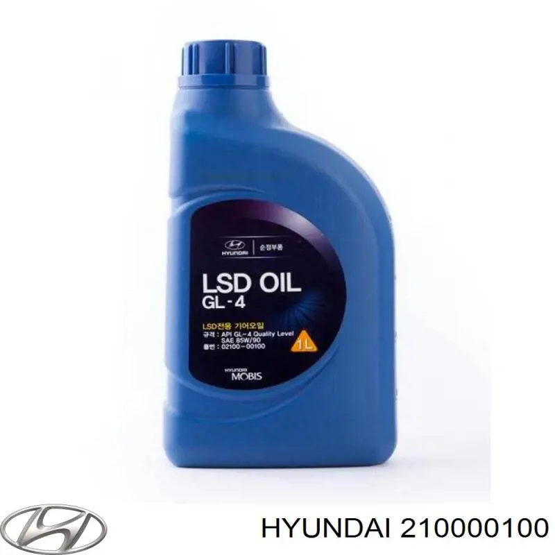 Масло трансмісії 210000100 Hyundai/Kia