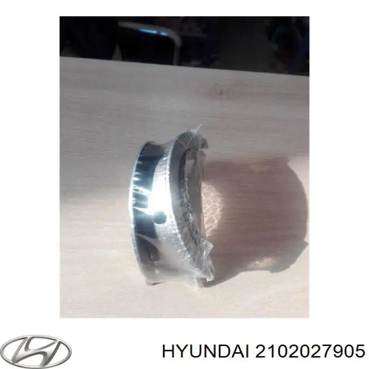 2102027905 Hyundai/Kia вкладиші колінвала, корінні, комплект, стандарт (std)