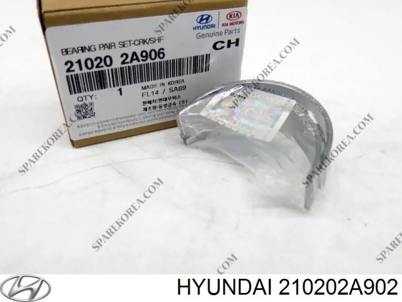 210202A901 Hyundai/Kia Підшипник шатуна