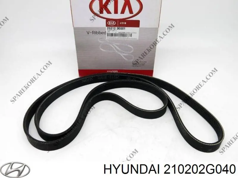 Вкладиші коленвала, корінні, комплект, стандарт (STD) Hyundai/Kia 210202G040 ціна, від 14.35 USD