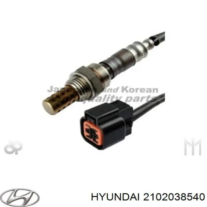 Вкладиші колінвала, корінні, комплект, стандарт (STD) Hyundai/Kia 2102038540 ціна, від 6.26 USD