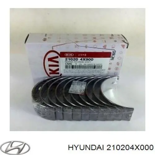  Hyundai/Kia 210204X000 ціна, від 22.32 USD