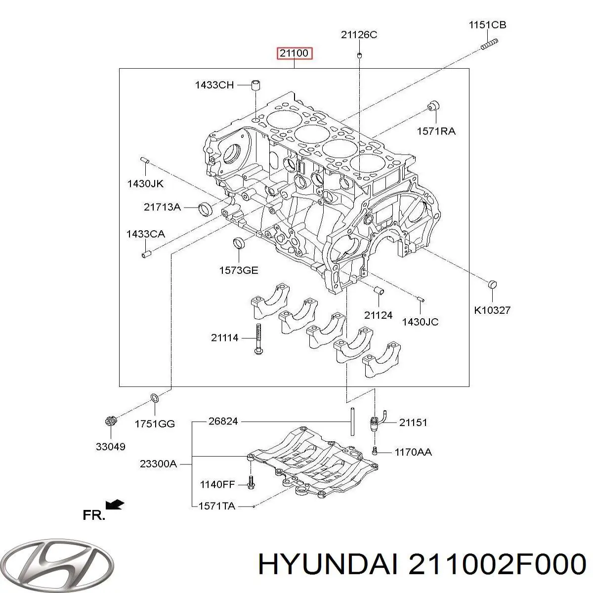  211002F000 Hyundai/Kia