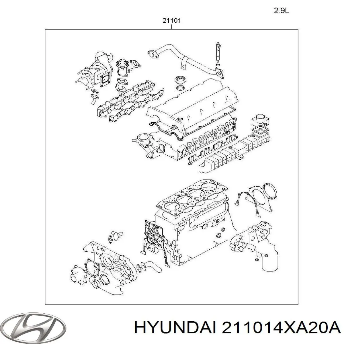  211014XA20A Hyundai/Kia