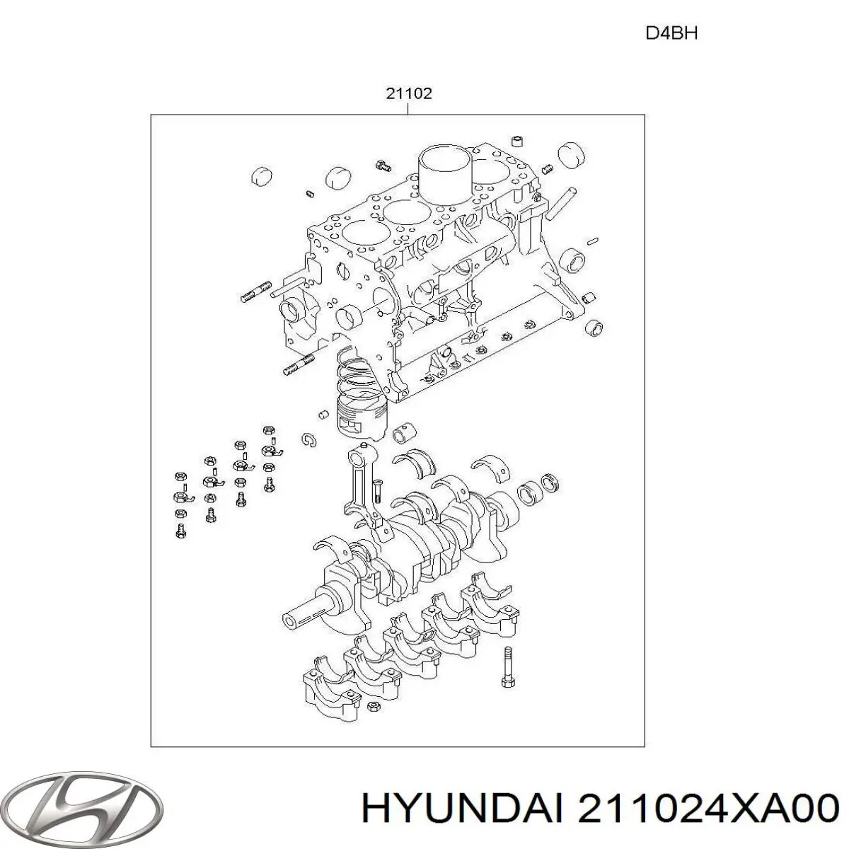  211024XA00 Hyundai/Kia