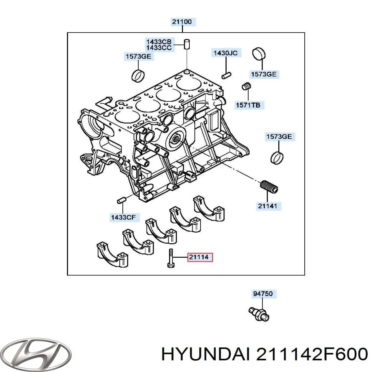  211142F600 Hyundai/Kia