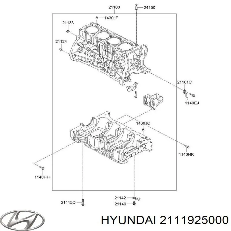  Hyundai/Kia 2111925000 ціна, від 15.08 USD