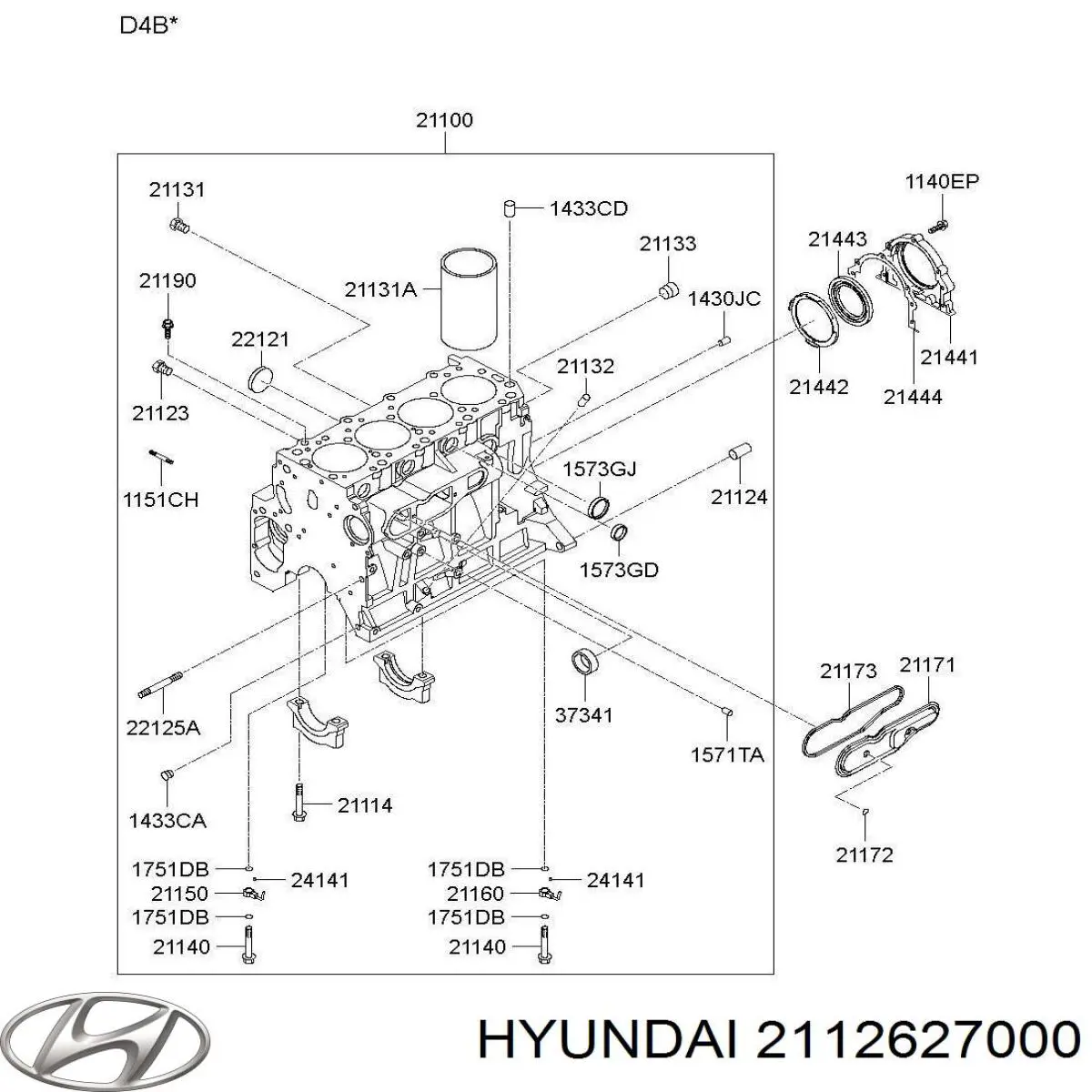 Купити 2112627000 Hyundai/Kia 