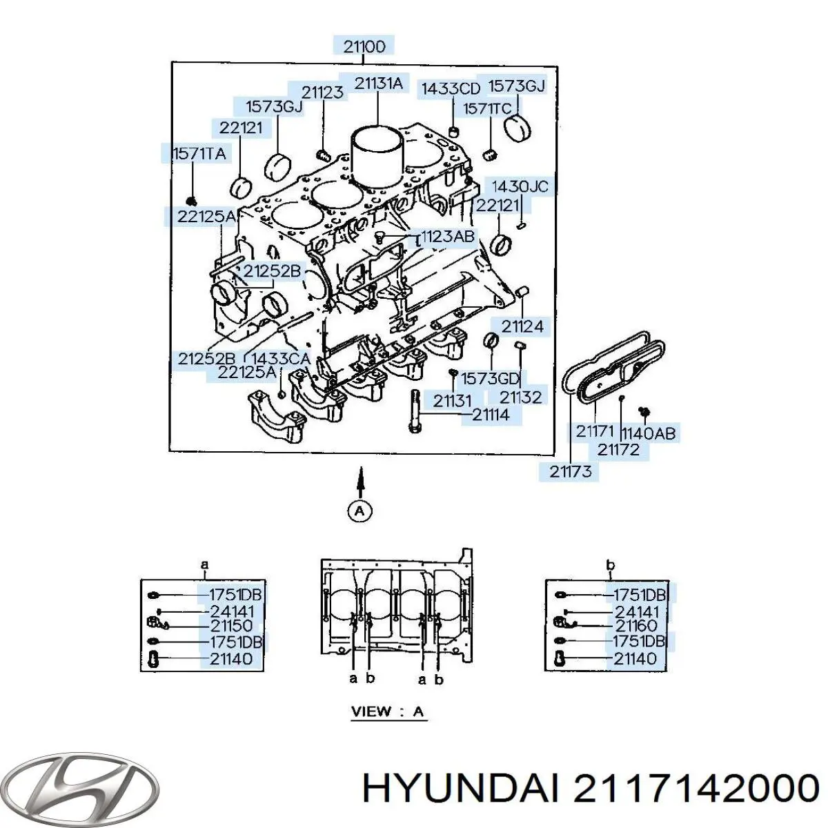  Hyundai/Kia 2117142000 ціна, від 21.97 USD