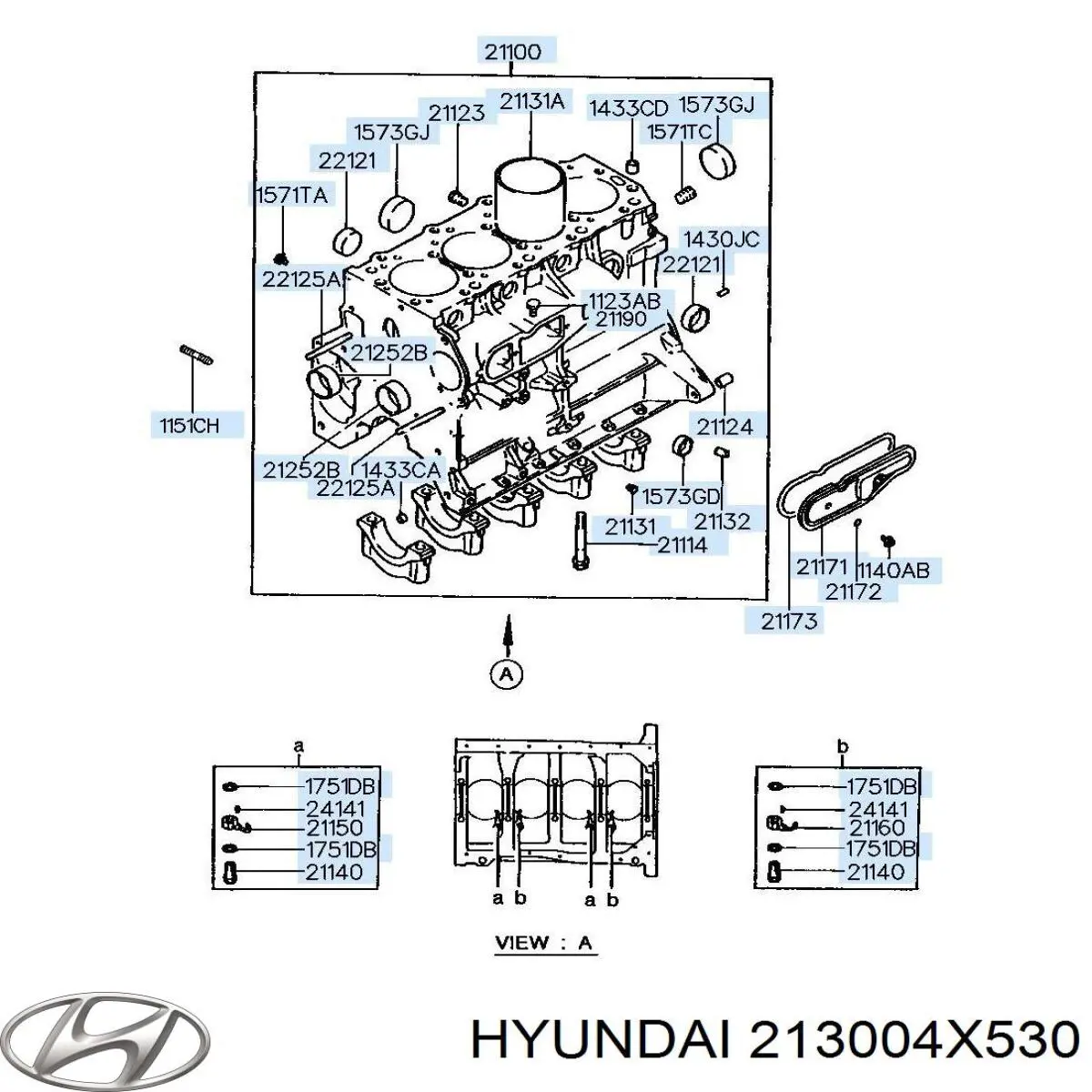 Купити 213004X530 Hyundai/Kia 