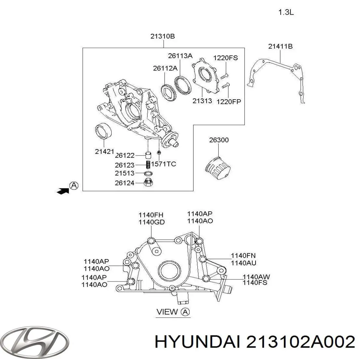  213102A002 Hyundai/Kia