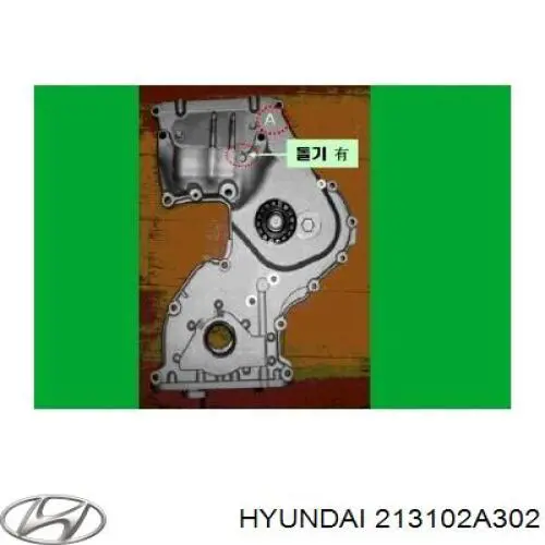 Кришка двигуна передня Hyundai/Kia 213102A302 ціна, від 68.83 USD