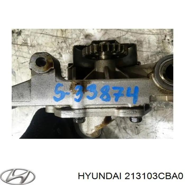 Масляний насос 213103CBA0 Hyundai/Kia