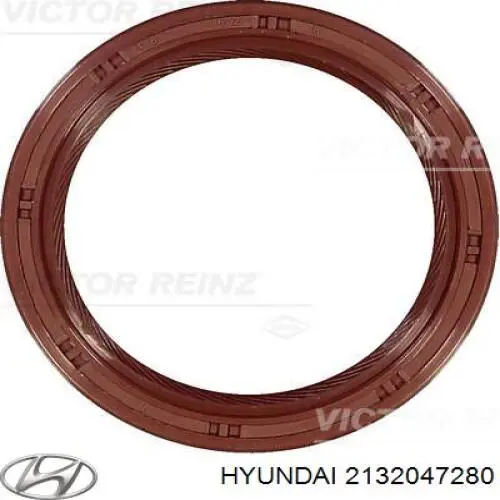 Сальник коленвала двигуна, передній Hyundai/Kia 2132047280 ціна, від 5.81 USD