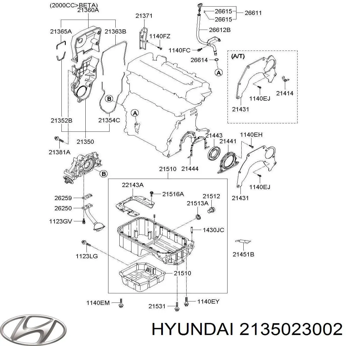 Купити 2135023002 Hyundai/Kia 