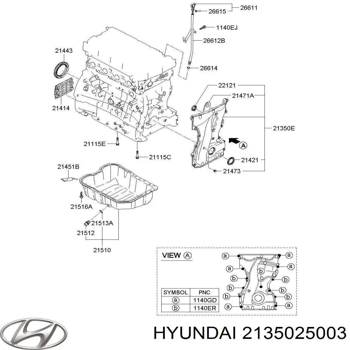 Купити 2135025003 Hyundai/Kia 