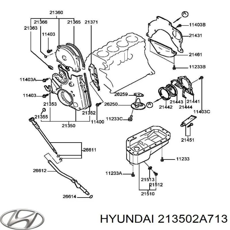  213502A713 Hyundai/Kia