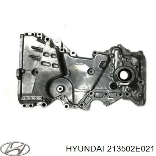213502E021 Hyundai/Kia захист ременя грм, нижній