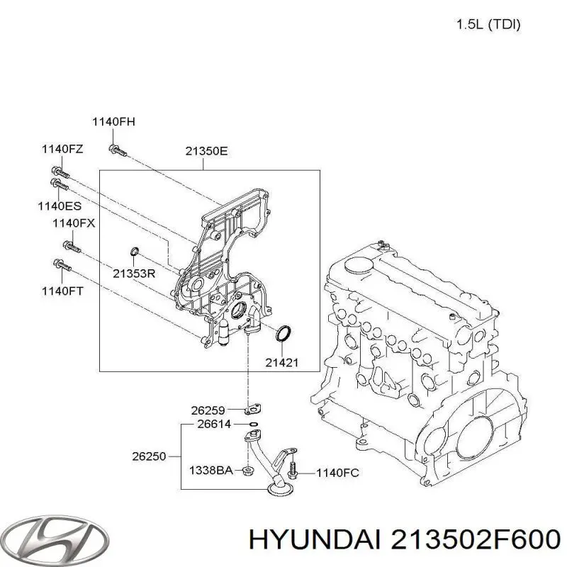 213502F600 Hyundai/Kia 