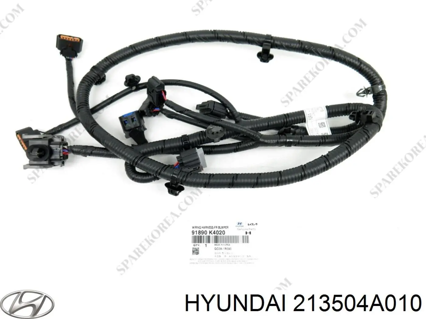 Кришка двигуна передня 213504A010 Hyundai/Kia