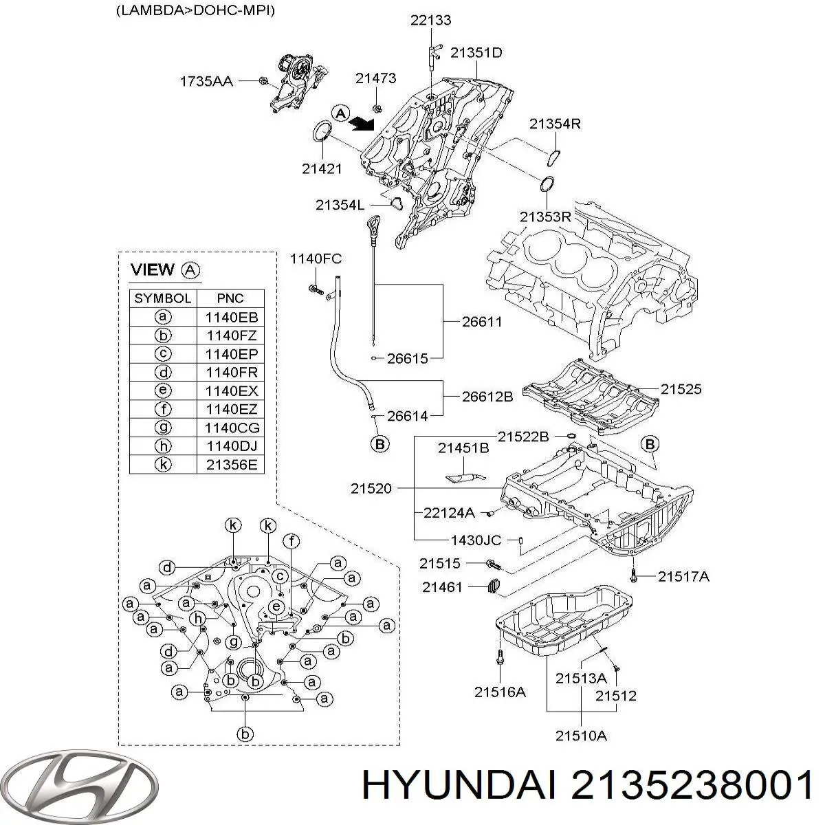  2135238001 Hyundai/Kia