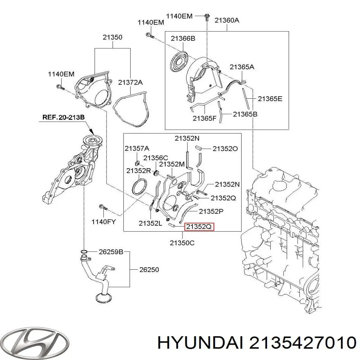 2135427010 Hyundai/Kia 