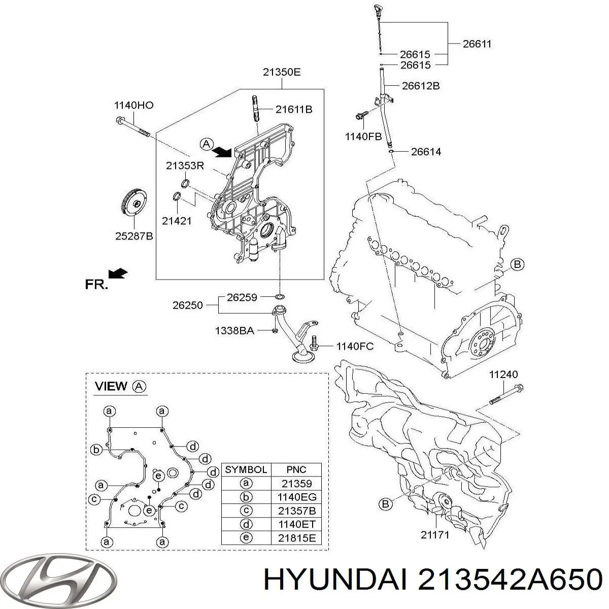 213542A650 Hyundai/Kia 