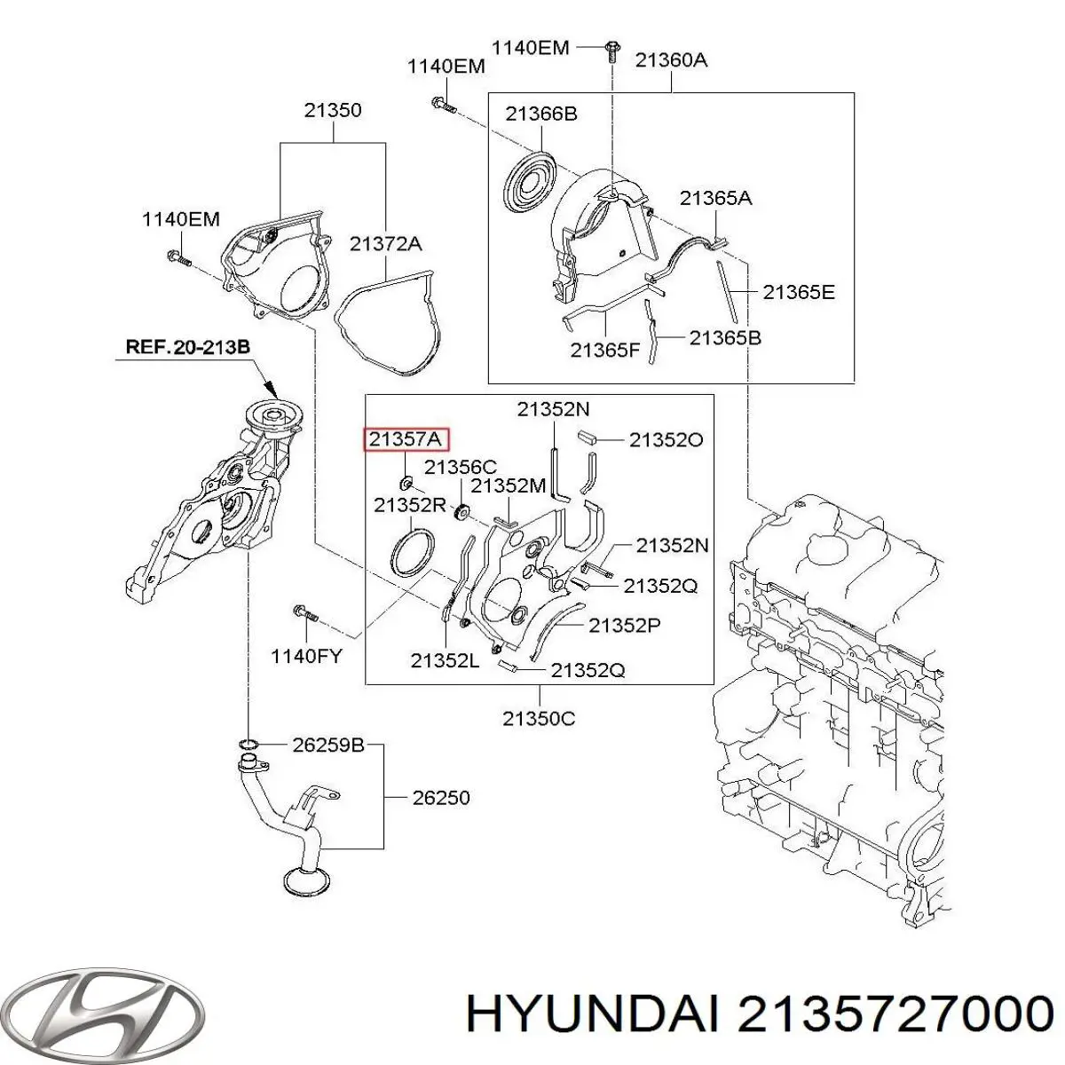  2135727000 Hyundai/Kia